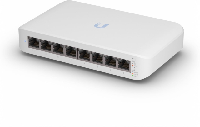 Ubiquiti UniFi USW-LITE-8-POE 8-ports PoE-switch