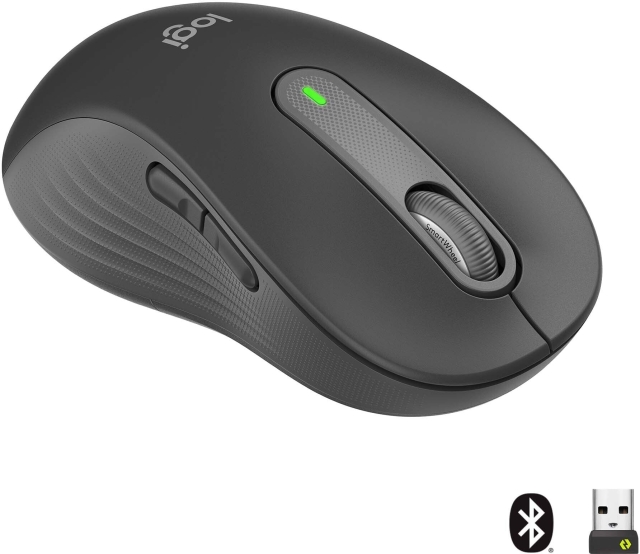Logitech Signature M650 L LEFT – trådløs mus, sort