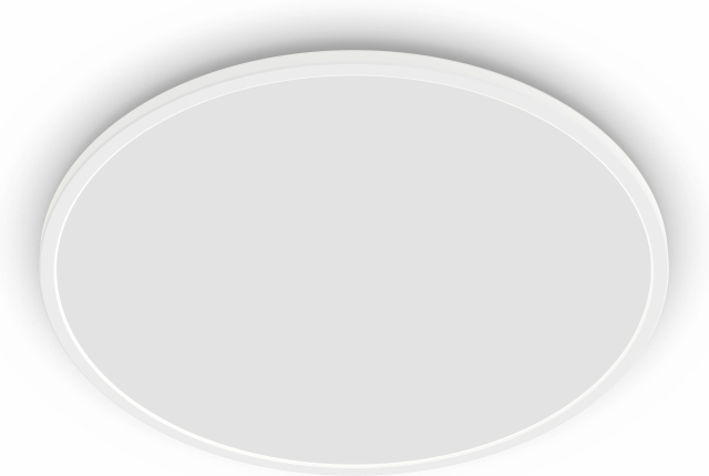 Philips Superslim CL550 loftslampe, rund, hvid, 3600 lm, 2700K