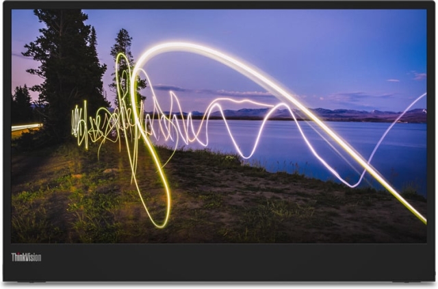 Lenovo ThinkVision M15 – bærbar 15,6" Full HD-skærm