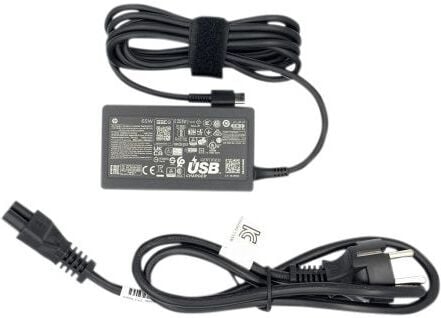 HP HP 65W USB-C-bærbaroplader (1P3K6AA)