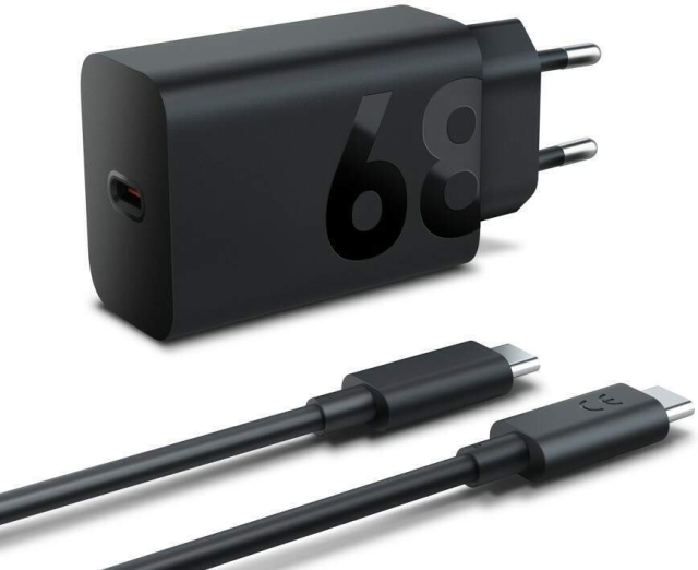 Lenovo 68 W USB-C-vægoplader – strømforsyning