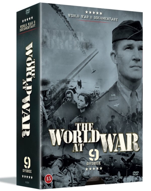 SMD Verden i krig (Dokumentar om 2. verdenskrig) (9-disc) WORLD AT WAR (9 DVD-boks)