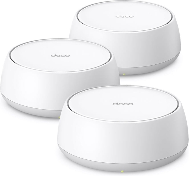 TP-Link Deco BE25 Dual-Band WiFi 7-mesh-system, 3-pak
