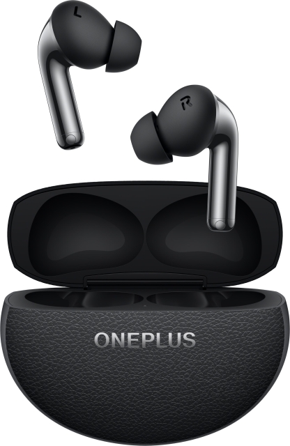 OnePlus Buds Pro 3-øretelefoner med aktiv støjreduktion, Midnight Opus