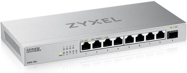 ZyXEL XMG-108 2,5G - 8-ports switch