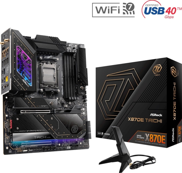 ASRock X870E Taichi E-ATX-bundkort