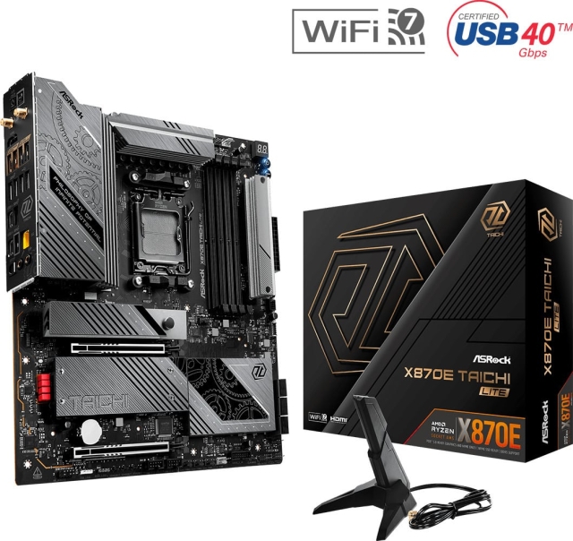 ASRock X870E Taichi Lite E-ATX-bundkort