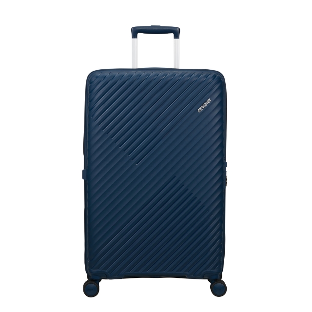 American Tourister Kuffert Diablast Spinner 77/28 Darkware Blue