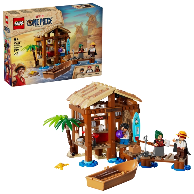 LEGO ONE PIECE – Vindmøllebyens hytte (75636)
