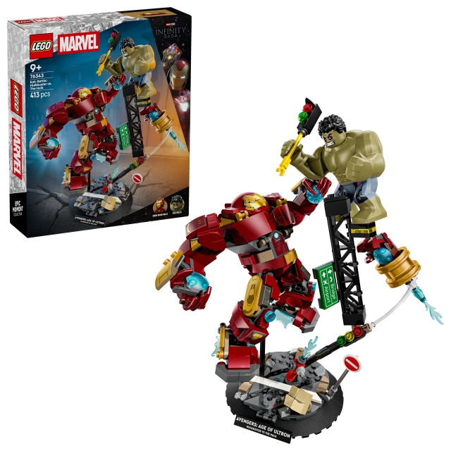 LEGO Superhelte – Episk kamp: Hulkbuster mod Hulk (76343)