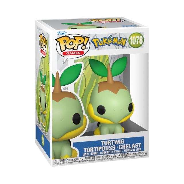 Funko Pop! Pokémon Turtwig i vinyl (86364)