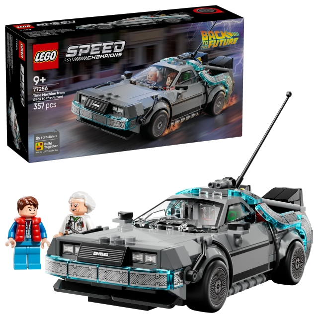 LEGO Speed Champions – Tidsmaskinen fra Tilbage til fremtiden (77256)