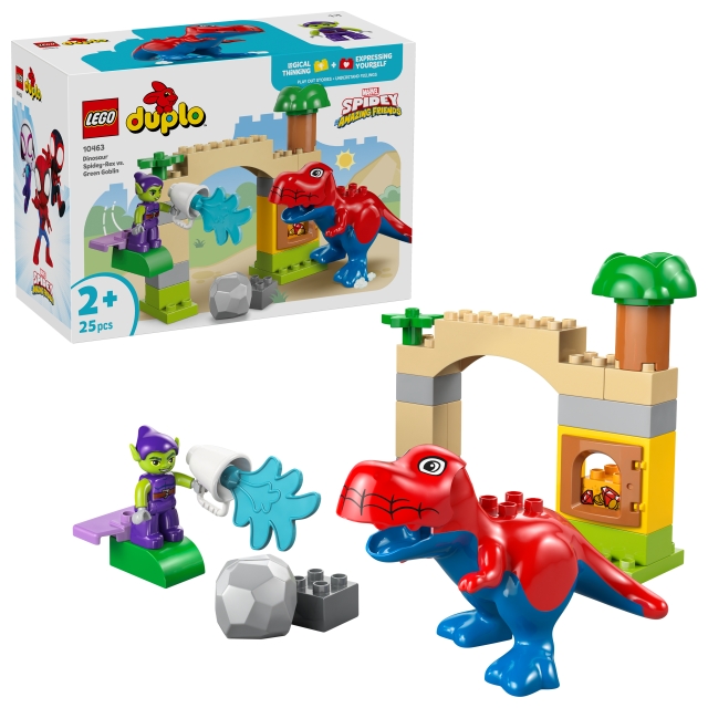 LEGO DUPLO Disney™ – Spidey-Rex-dinosauren mod Green Goblin (10463)