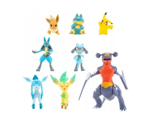 Pokémon Kampfigurer, 8-pak (PKW2633)