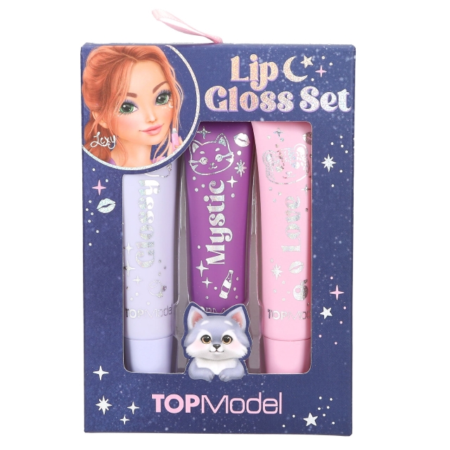 TOPModel Lipgloss-sæt BEAUTY and ME – Pink, Peach – 8 ml pr. tube