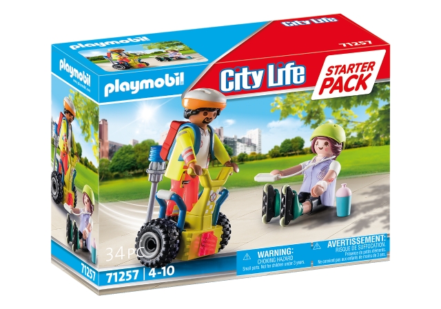 Playmobil Startpakke: Redning med Balance Racer (71257)