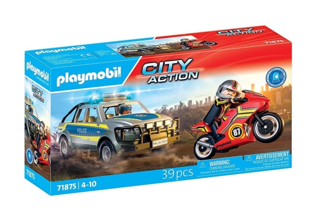 Playmobil Politijagt med pickup (71875)