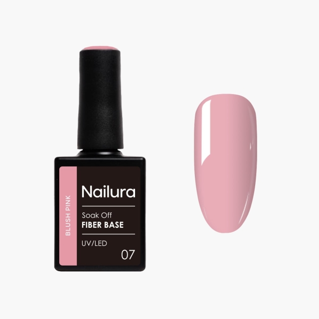 Nailura Fiber Base – Blush Pink – 10 ml