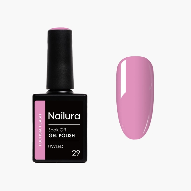 Nailura Gelpolish 29 – Fuchsia Flash – Fuchsia – 10 ml