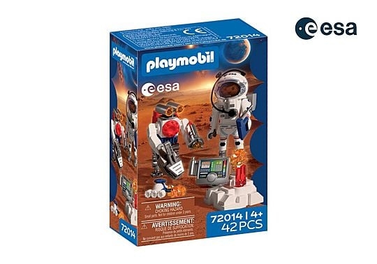 Playmobil ESA: Astronaut med robot (72014)