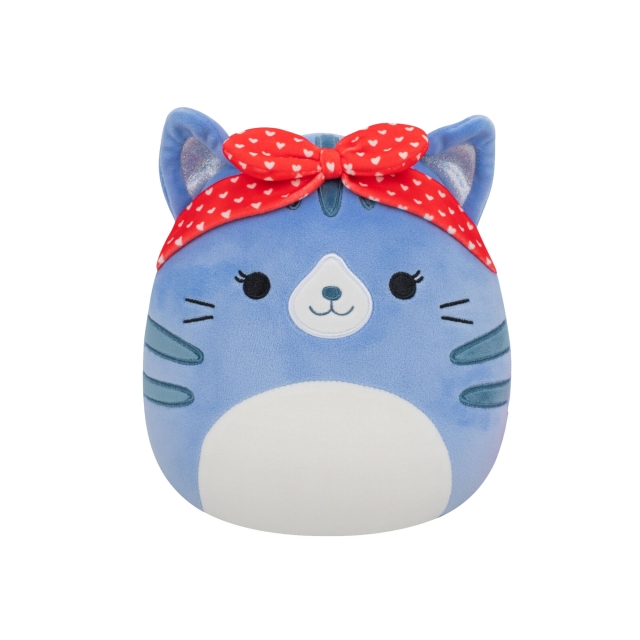 Squishmallows 19 cm Love - Carizma the Blue Tappy Cat