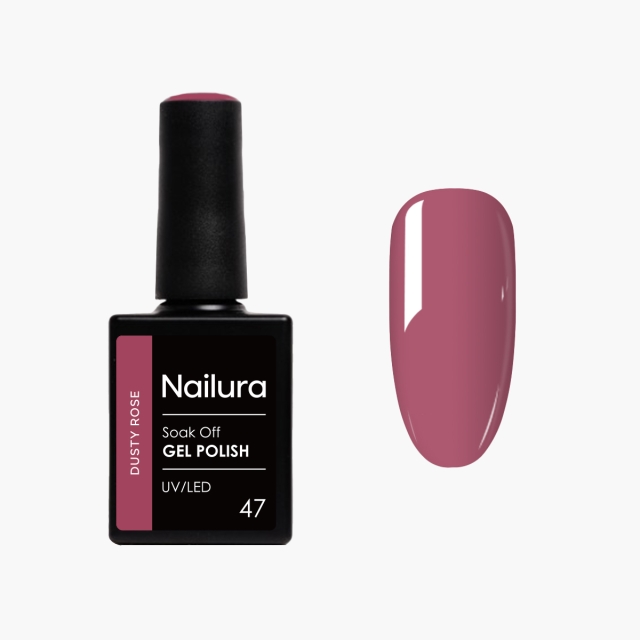 Nailura Gel Polish 47 – Dusty Rose – 10 ml