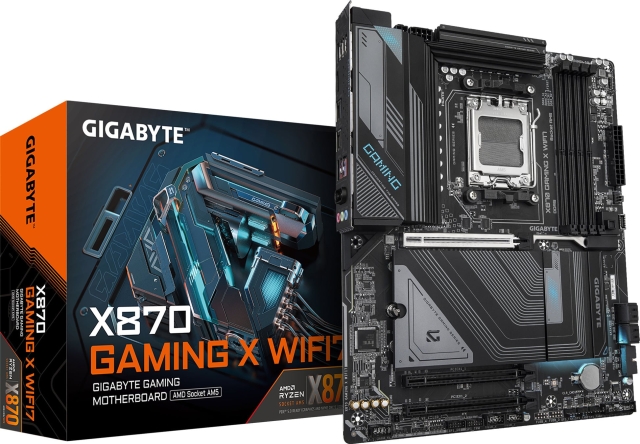 Gigabyte X870 GAMING X WIFI7 ATX-bundkort