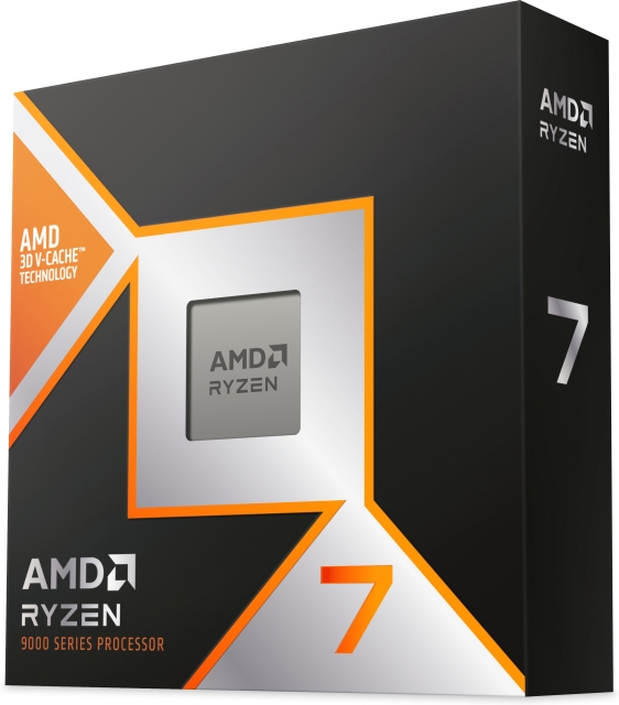 AMD Ryzen 7 9800X3D-processor til AM5-sokkel