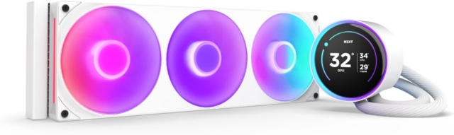 NZXT Kraken Elite RGB 360 (2024) – væskekølesystem, hvid