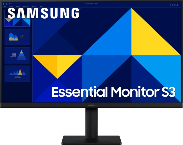 Samsung Essential Monitor S3 (S30GD) 27" Full HD-skærm
