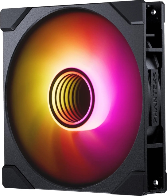 Phanteks M25 Gen2 140 mm PWM DRGB Reverse-blæser, sort Denne