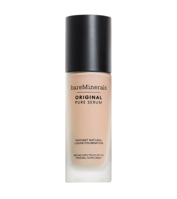 BareMinerals ORIGINAL Pure Serum Radiant Natural Liquid Foundation Mineral SPF 20