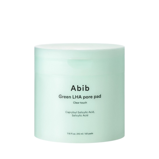 Abib Green LHA Pore Pad Clear Touch – Grøn – 60 pads