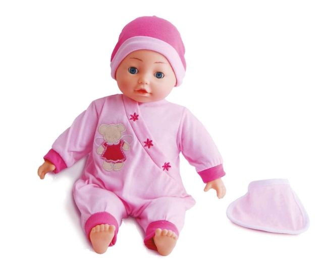 Bambolina Babydukke med 50 danske ord (501200)