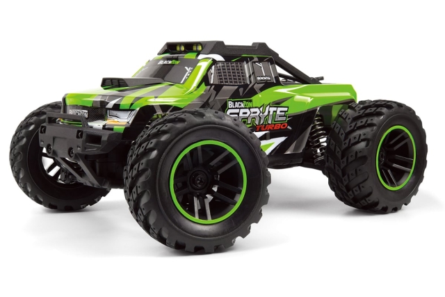 Blackzon MT Turbo 1/20 4WD Monster Truck – Grøn (540289)