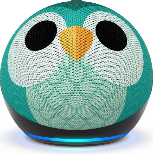 Amazon Echo Dot Kids 5. generation – Ugle-udgave