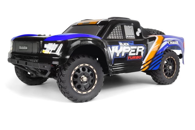 Blackzon Vyper SC Turbo 1/16 4WD 2S Brushless – Blå/Orange (540276)