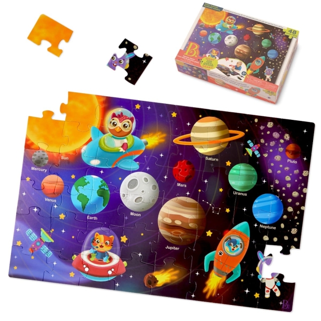 B Toys B Gulvpuslespil – Solsystemet (702217)