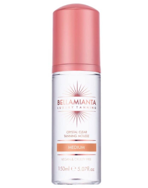 Bellamianta Crystal Clear Tanning Mousse – Medium