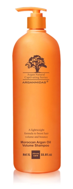 Arganmidas Shampoo med marokkansk arganolie til mere volumen – 1000 ml