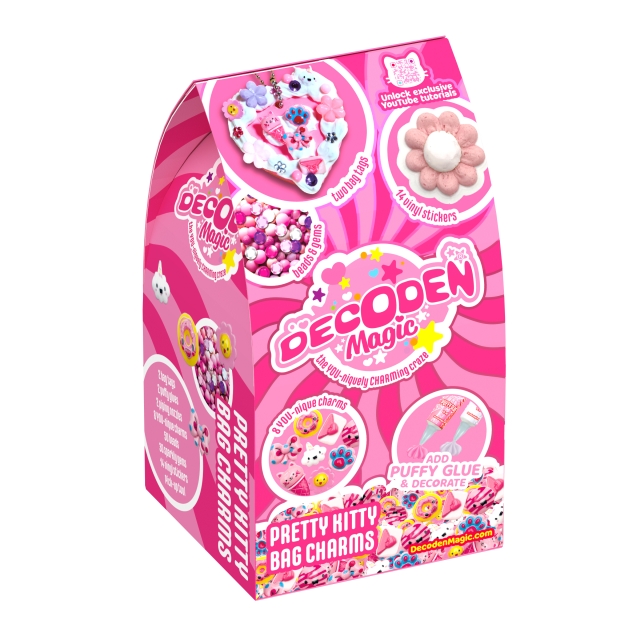 3D Magic Mini Pretty Kitty taskevedhæng (481-0130)