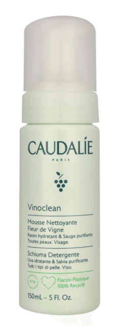 Caudalie Vinoclean Instant Foaming Cleanser 150 ml All Skin Types