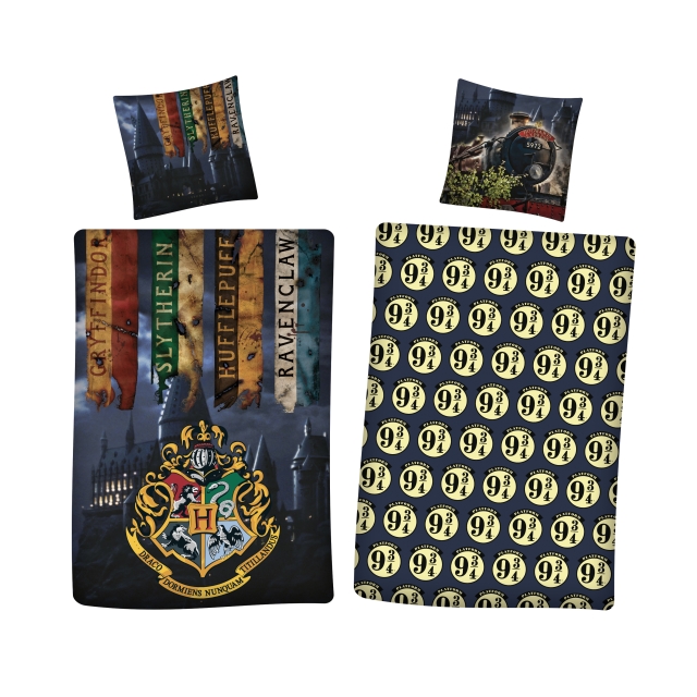 BrandMac Sengetøj – voksenstørrelse 140 x 200 cm – Harry Potter (1000561)