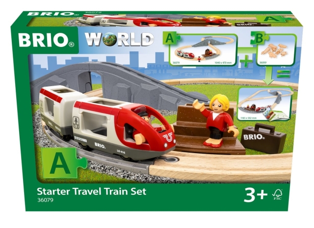 BRIO Startpakke med rejsesæt – 36079