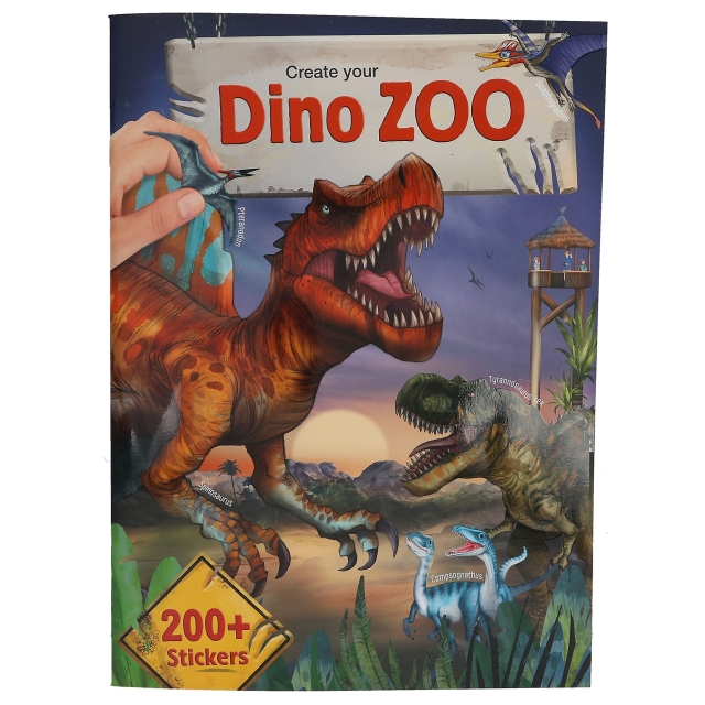 Dino World Malebog: Skab din egen DINO ZOO (413606)