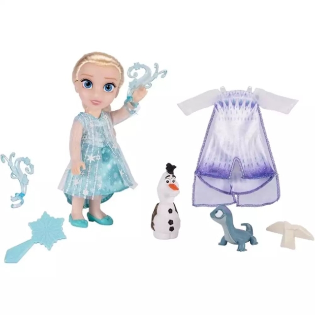 Disney Frost – Elsa-dukke i is og sne, 15 cm. (240624-RF1)