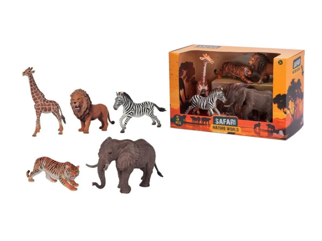 Dickie Toys Simba – Nature World – Sæt med vilde dyr (104343104)