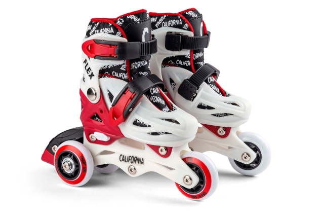 California California – Smart Girl 2-i-1 rullesko (størrelse 27–30) (24921)