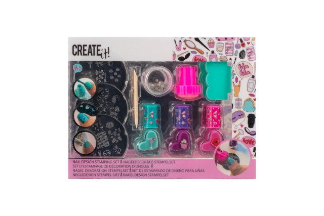 CREATE it! Negledekorationssæt med stempler (84503)